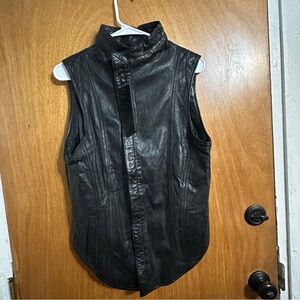 NWT SKINGRAFT Leather Moto jacket size M